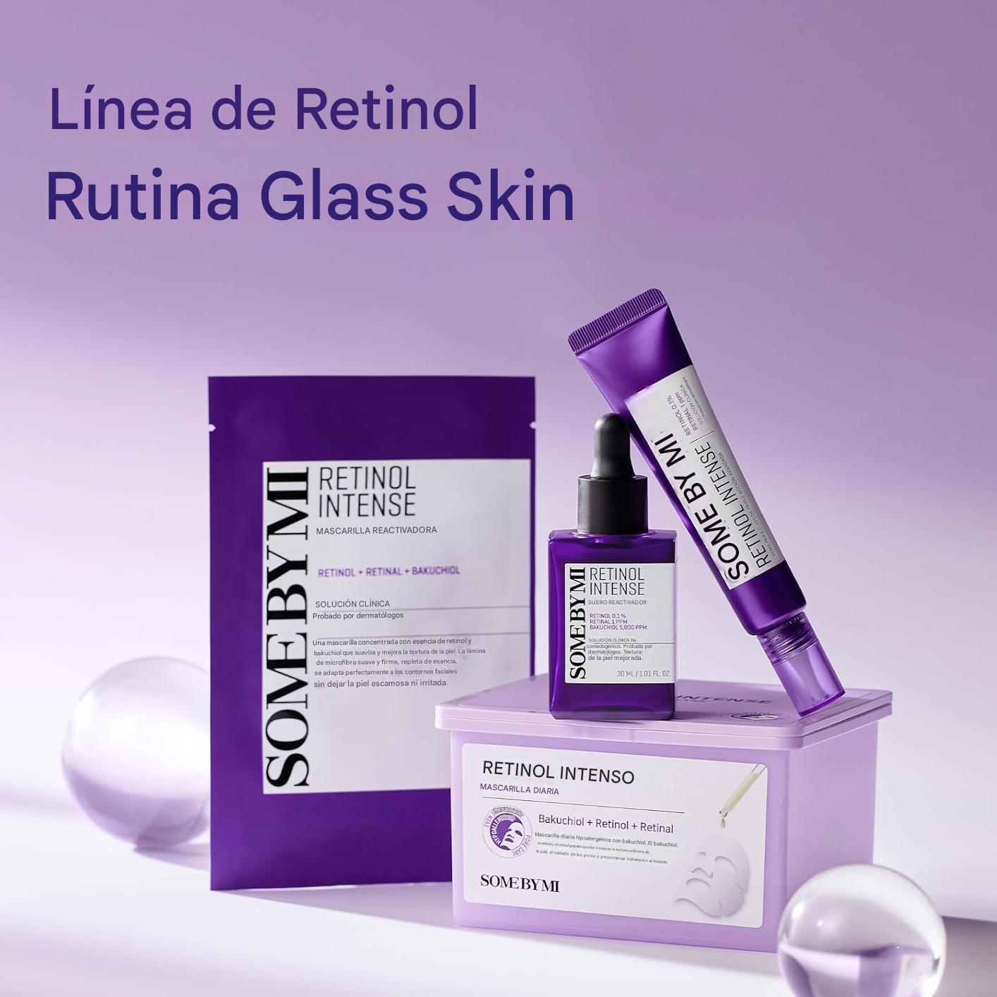 Sérum Coreano Retinol Intense 50ml – Con Bakuchiol, Retinol y Niacinamida | Anti-Edad, Piel Firme y Poros Minimizado