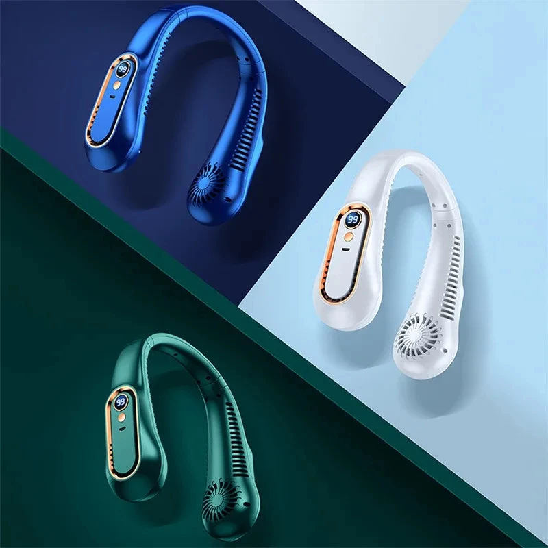 Mini ventilador de cuello sin aspas