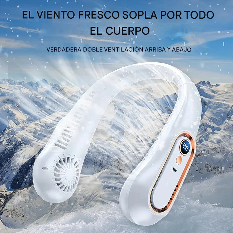Mini ventilador de cuello sin aspas