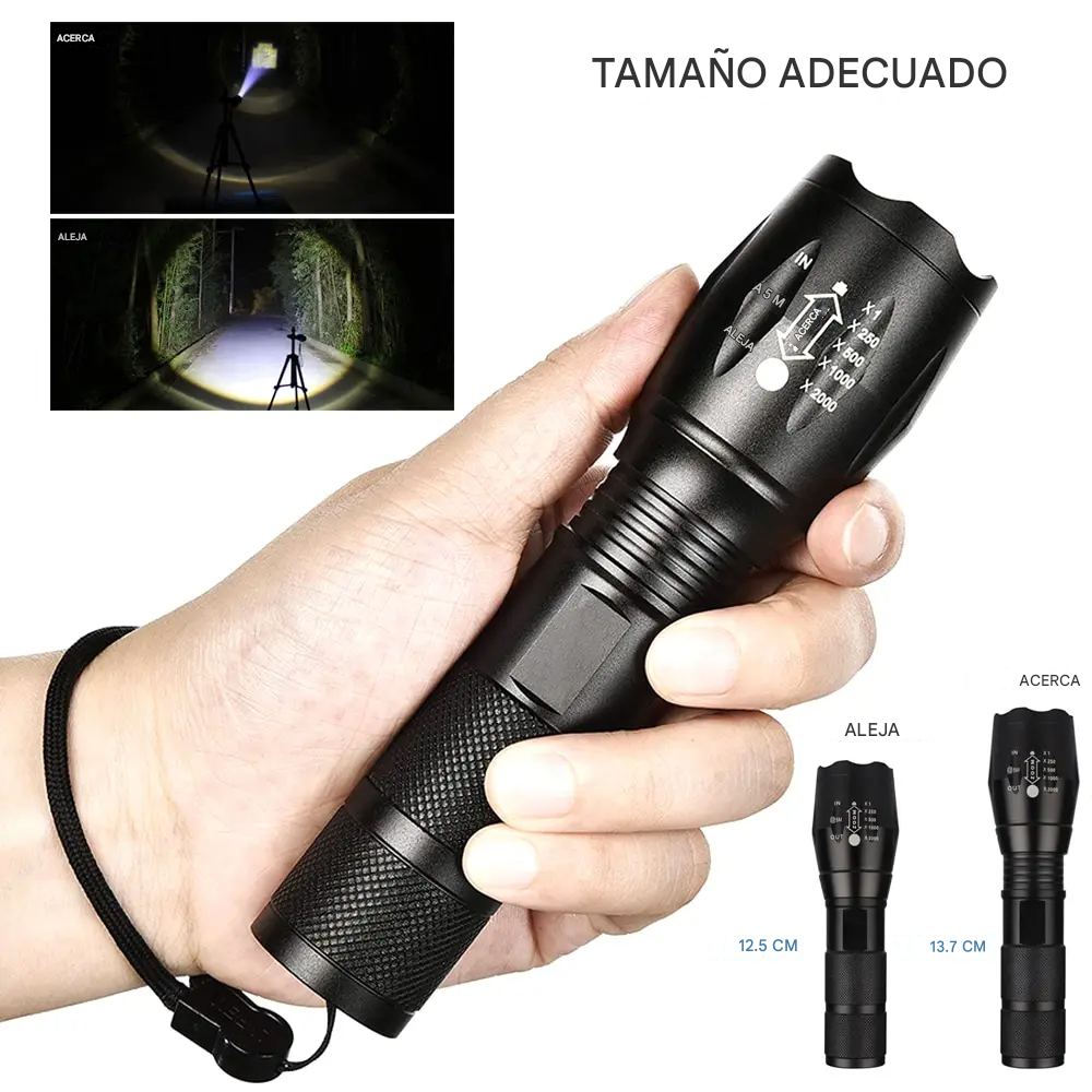 Linterna LED Potente