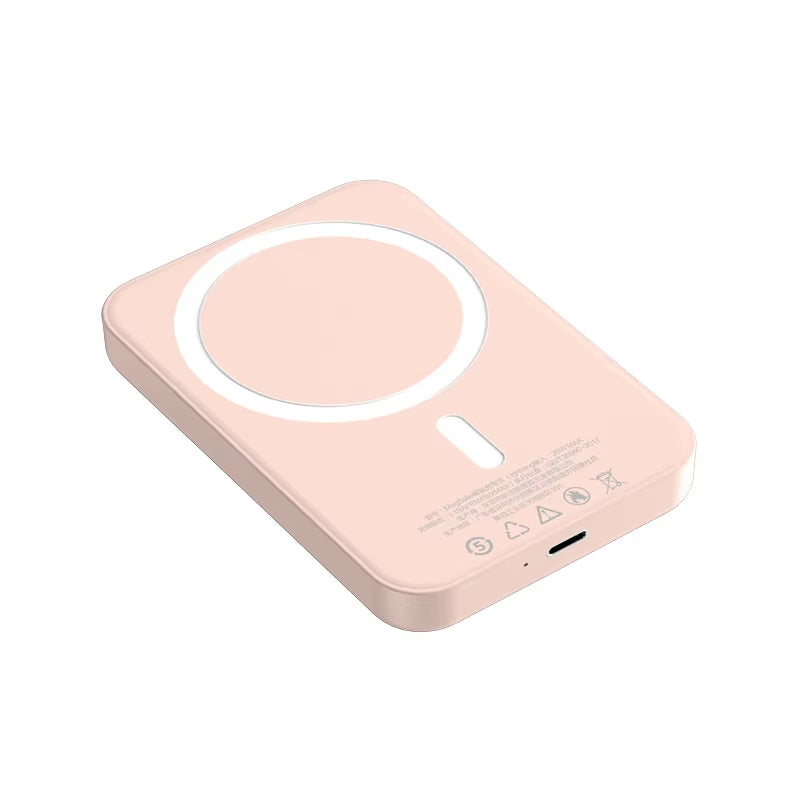 Magnetic Powerbank External Spare Battery Portable Wireless Charger Fast Charging for Apple Iphone Android Magsafes Power Bank