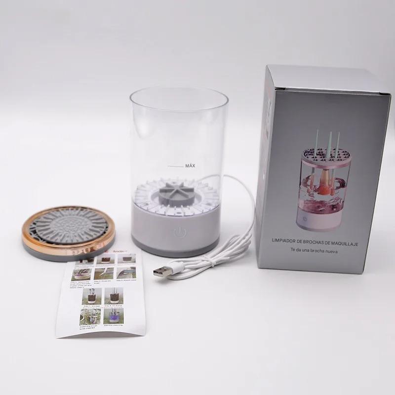 Limpiador Automático de Pinceles de Maquillaje