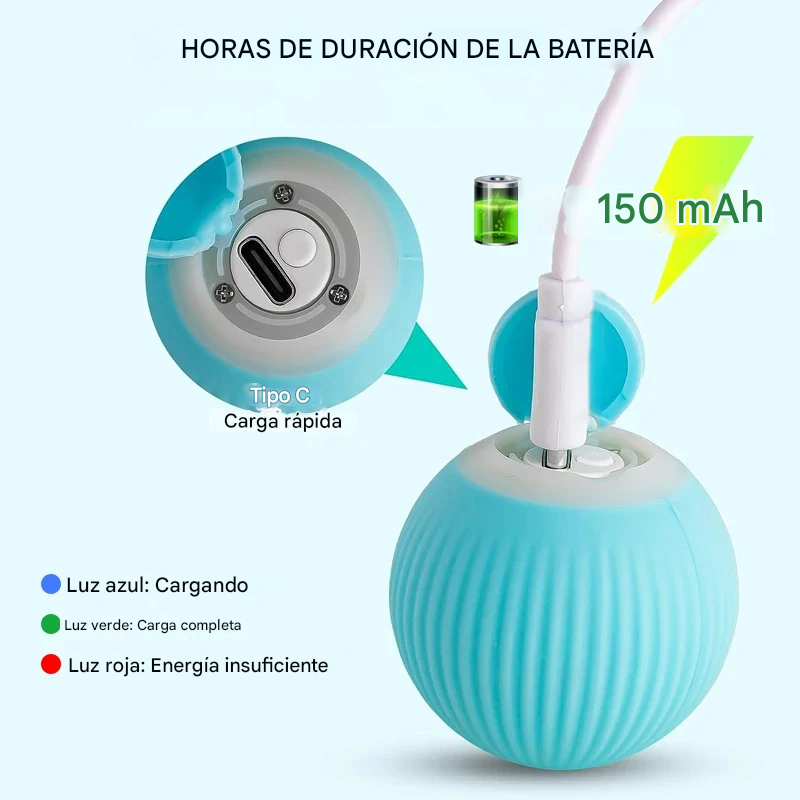 Pelota Interactiva para Gatos
