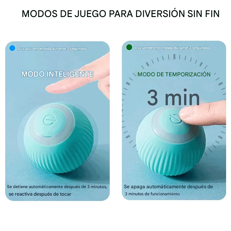 Pelota Interactiva para Gatos