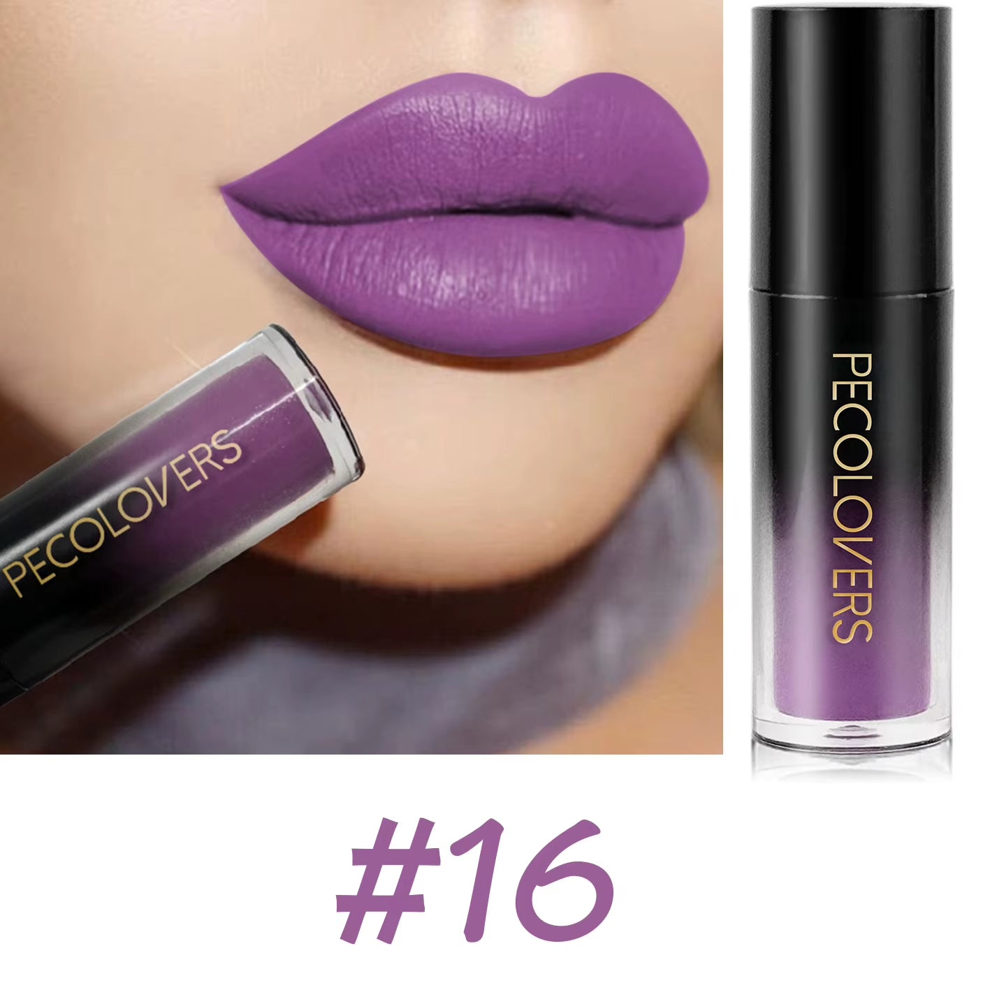 Velvet Matte Lipstick Sexy Red Lip Gloss Waterproof Long Lasting Easy Coloring Non-Fading Non-Stick Cup Liquid Lip Stick
