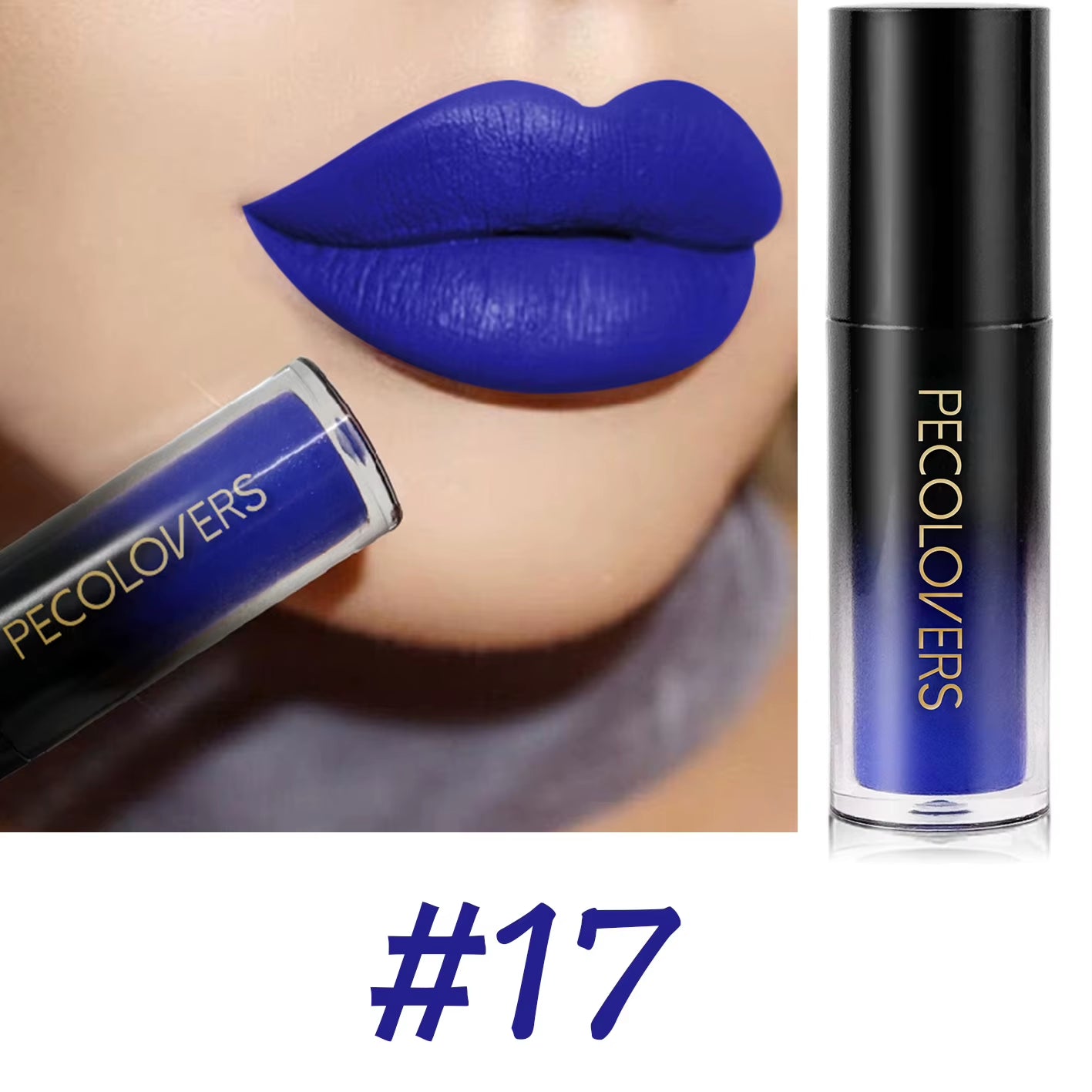 Velvet Matte Lipstick Sexy Red Lip Gloss Waterproof Long Lasting Easy Coloring Non-Fading Non-Stick Cup Liquid Lip Stick
