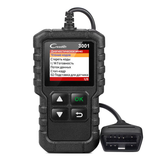 X431 CR3001 Full OBD2 Scanner CAR Diagnostic Tool Automotive Code Reader Check Engine Update Lifetime Free Update