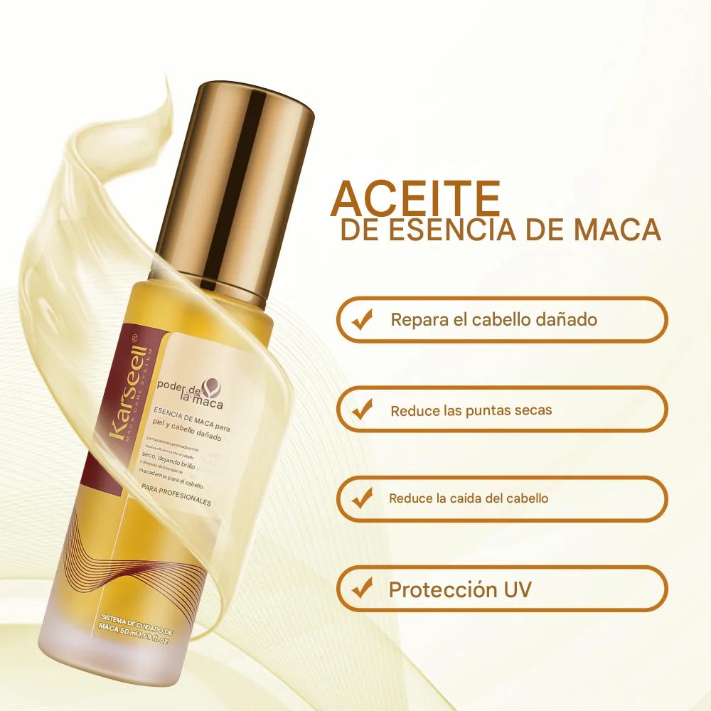 Aceite de Argán Marroquí Karseell 50ml – Sérum Capilar Reparador, Hidratación Natural para Cabello Seco, Piel y Uñas