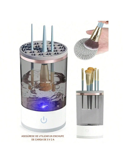 Limpiador Automático de Pinceles de Maquillaje