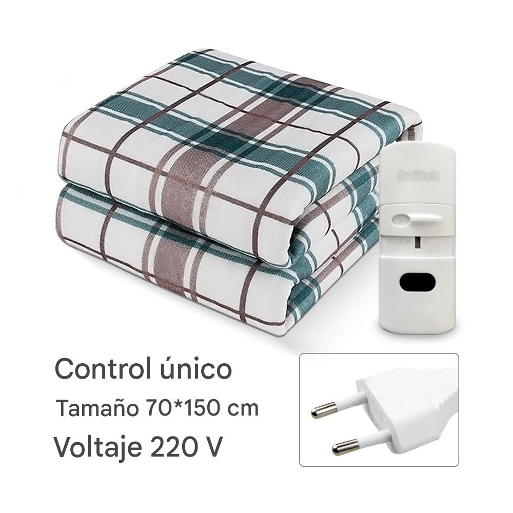 Manta Eléctrica de Calefacción 220V con Termostato. Suave, Segura y Gruesa – Ideal para el Invierno y Noches Frías (Varias Medidas)