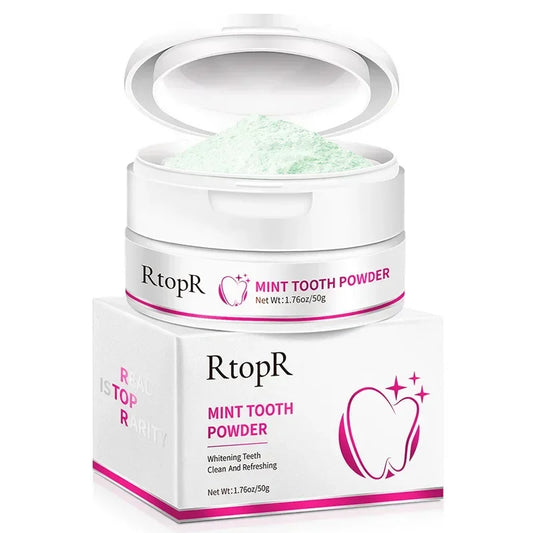 Teeth Whitening Powder Pearl Essence Natural Dental Toothpaste Toothbrush Kit Oral Hygiene for Remove Stains Plaque 55G