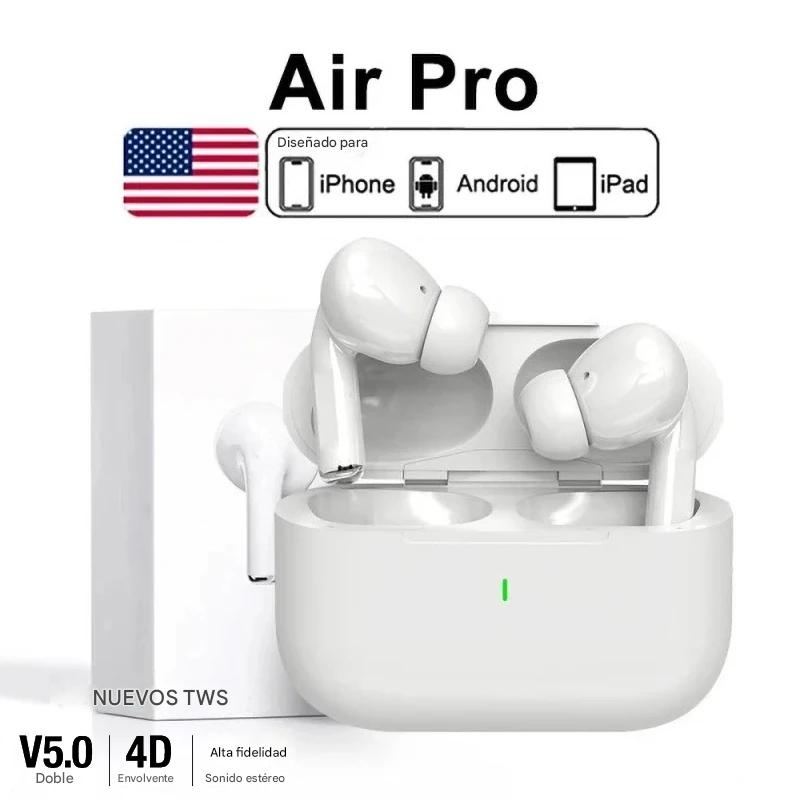 Auriculares Inalámbricos Air Pro 5 TWS Max. Bluetooth 5.0, Cancelación de Ruido, Sonido Hi-Fi y Micrófono Integrado – Compatibles con iPhone y Android