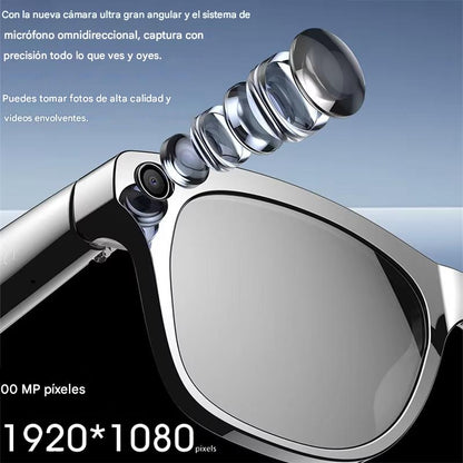 Gafas Inteligentes Xiaomi 8K AI . Cámara 100MP, Llamadas Bluetooth, Asistente de Voz y Control por ChatGPT