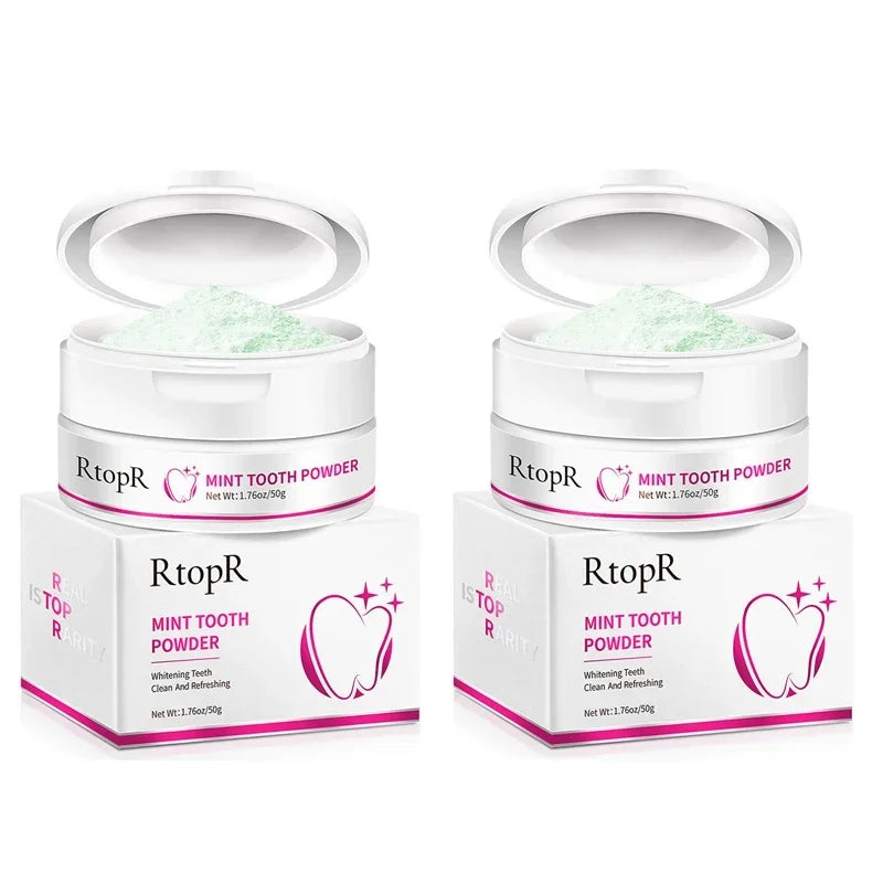 Teeth Whitening Powder Pearl Essence Natural Dental Toothpaste Toothbrush Kit Oral Hygiene for Remove Stains Plaque 55G