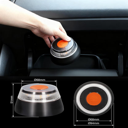 Baliza V16 IoT EBOX Homologada DGT 3.0 con Geolocalización | Luz de Emergencia 360º – Conexión GPS + eSIM Telefónica Tech hasta 2038 | Obligatoria desde Enero 2026