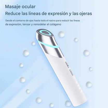 2025 EMS Eye Lift Pro – Masajeador de Ojos con Microcorriente, Luz Roja/Azul y Termoterapia para Ojeras, Bolsas y Arrugas