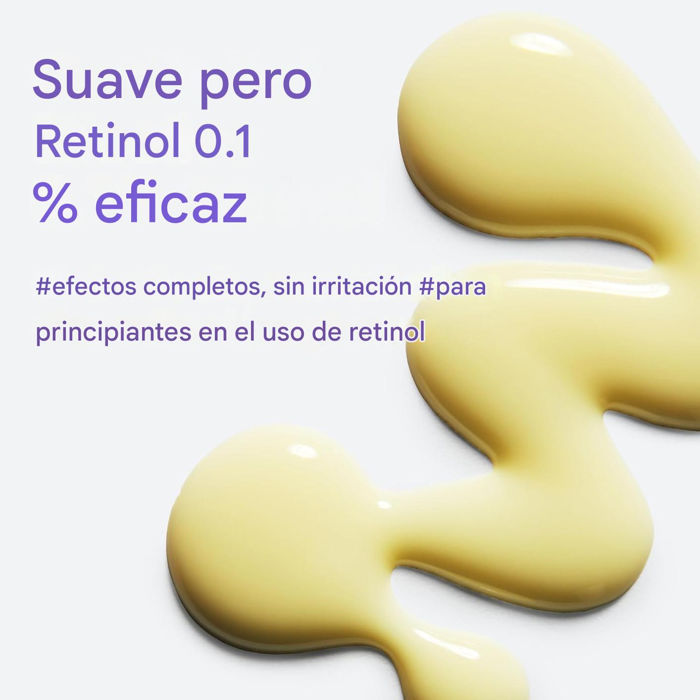 Sérum Coreano Retinol Intense 50ml – Con Bakuchiol, Retinol y Niacinamida | Anti-Edad, Piel Firme y Poros Minimizado