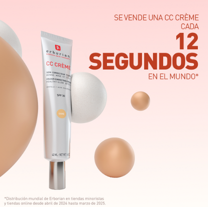 Erborian CC Crème 15ml: Tratamiento Iluminador con Centella Asiática y Efecto Filtro Real