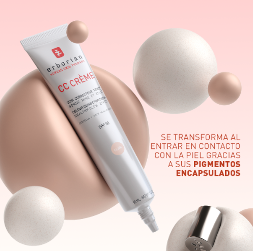 Erborian CC Crème 15ml: Tratamiento Iluminador con Centella Asiática y Efecto Filtro Real