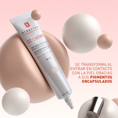Erborian CC Crème 15ml: Tratamiento Iluminador con Centella Asiática y Efecto Filtro Real