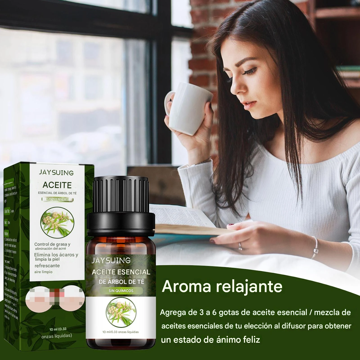 Aceite De Árbol De Té 100% Natural