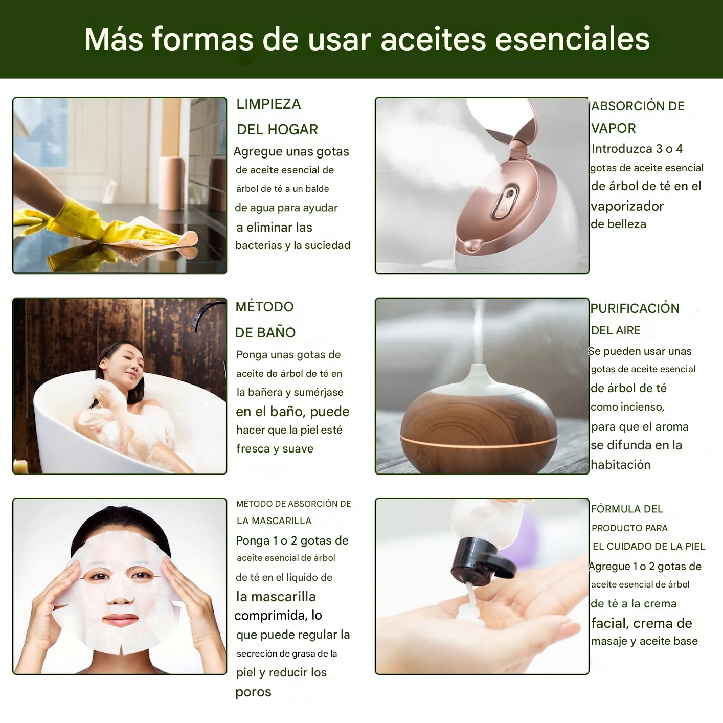Aceite De Árbol De Té 100% Natural
