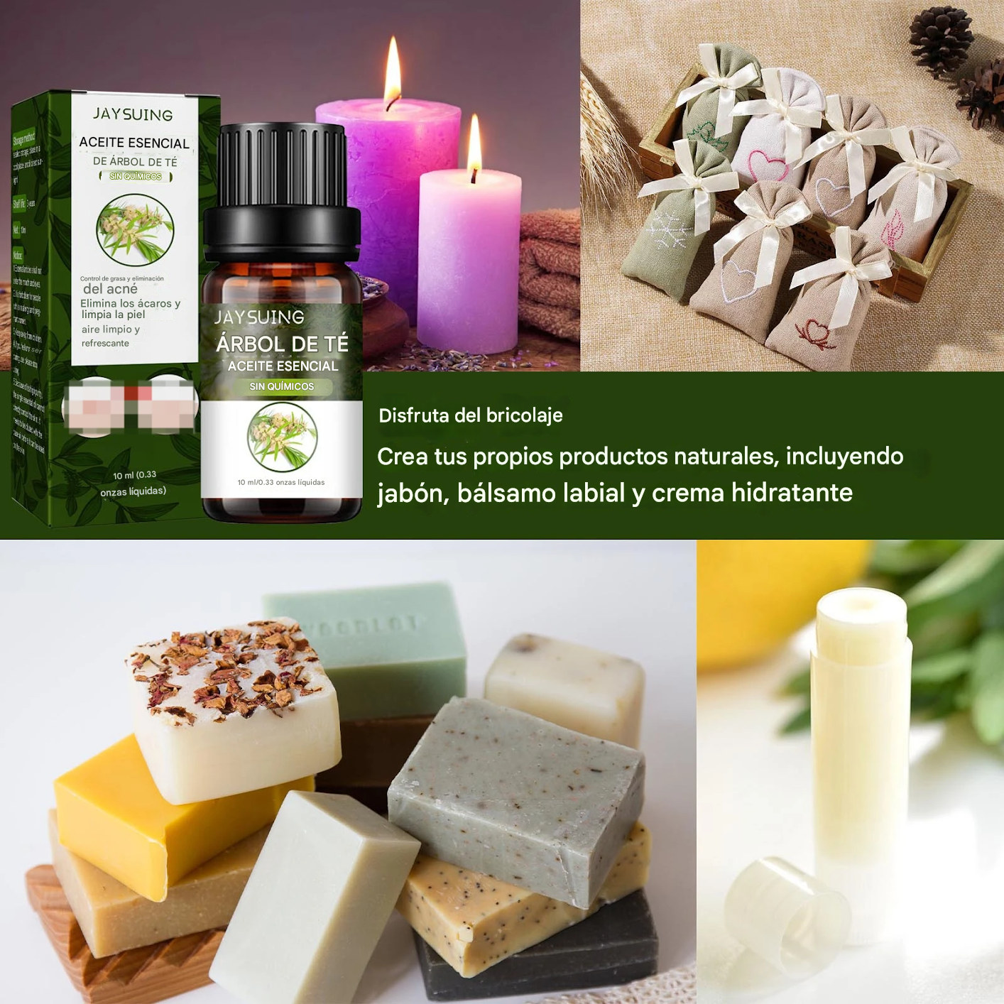 Aceite De Árbol De Té 100% Natural