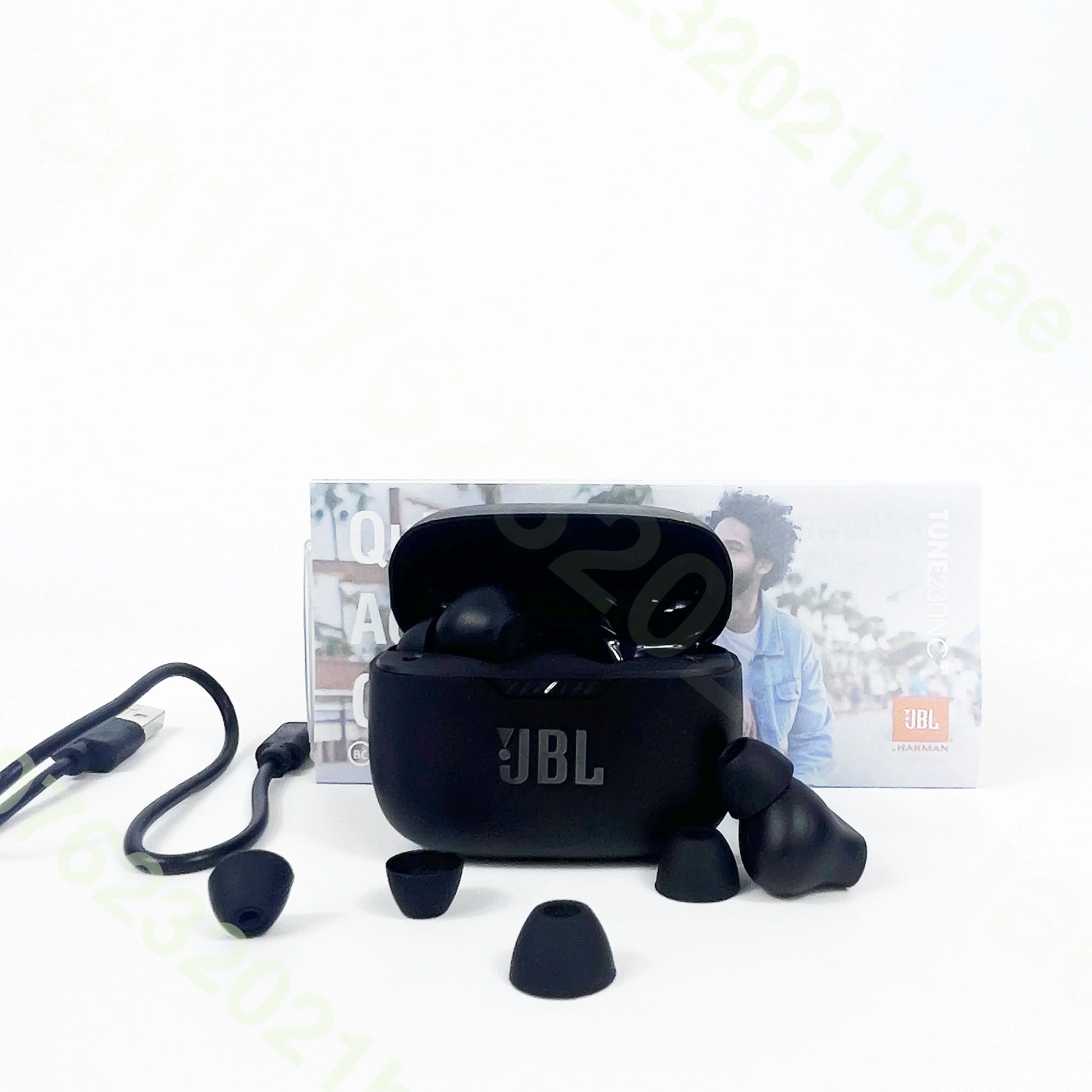 Original  Tune 230Nc TWS Wireless Bluetooth Headset Stereo Bass Waterproof Sports Earphone with Microphone Headphone T230Nc