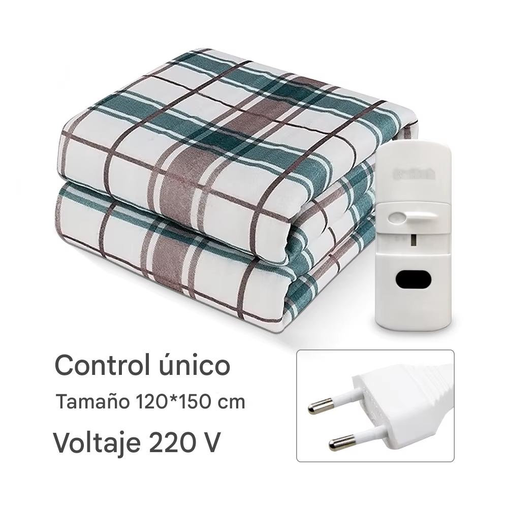 Manta Eléctrica de Calefacción 220V con Termostato. Suave, Segura y Gruesa – Ideal para el Invierno y Noches Frías (Varias Medidas)