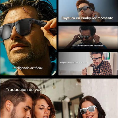 Gafas Inteligentes Xiaomi 8K AI . Cámara 100MP, Llamadas Bluetooth, Asistente de Voz y Control por ChatGPT