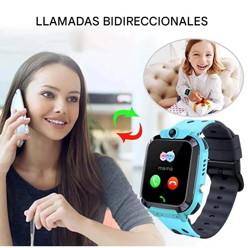 Reloj Inteligente Infantil Xiaomi con GPS y SOS. Llamadas, Cámara, Localizador y Resistencia al Agua. Compatible con Android y iPhone