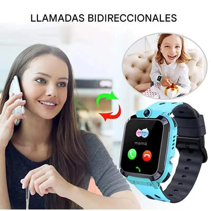 Reloj Inteligente Infantil Xiaomi con GPS y SOS. Llamadas, Cámara, Localizador y Resistencia al Agua. Compatible con Android y iPhone