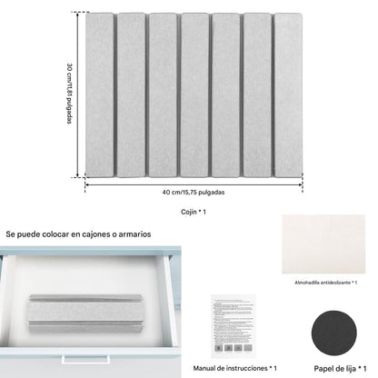 Alfombrilla de Secado de cocina de tierra de Diatomeas Plegable – Absorbente, Antideslizante y Reutilizable para Cocina  40×30 cm
