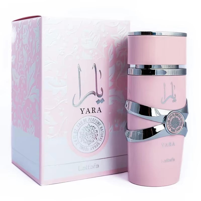 100Ml Original Yara for Women Eau De Parfum Spray High Quality Arabian Perfume Lasting Fragrance Pheromone Light Fragrance