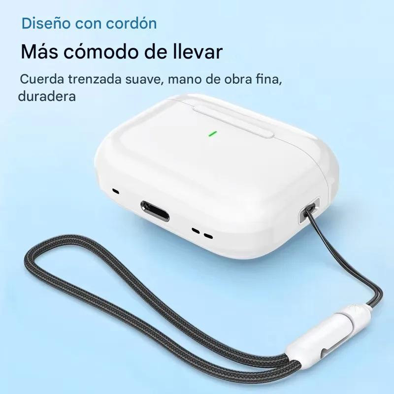 Auriculares Inalámbricos Air Pro 5 TWS Max. Bluetooth 5.0, Cancelación de Ruido, Sonido Hi-Fi y Micrófono Integrado – Compatibles con iPhone y Android