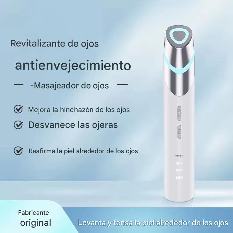 2025 EMS Eye Lift Pro – Masajeador de Ojos con Microcorriente, Luz Roja/Azul y Termoterapia para Ojeras, Bolsas y Arrugas