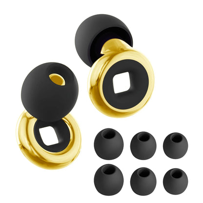 Tapones de Oído Loop Quiet de Silicona – Reducción de Ruido para Dormir, Nadar y Viajar | Reutilizables y Súper Cómodos