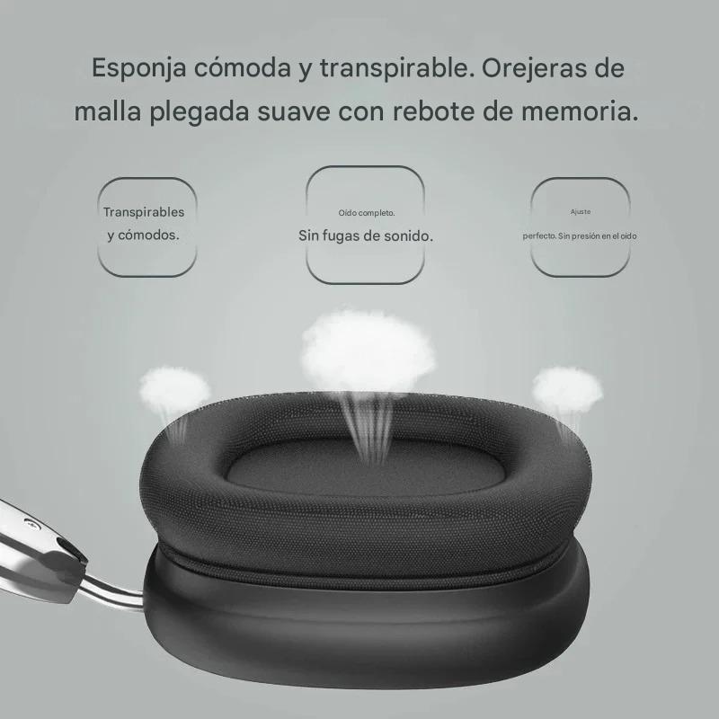 Audífonos Inalámbricos  Bluetooth con Micrófono Sonido Estéreo Aislamiento de Ruido Para Deportes y Gaming