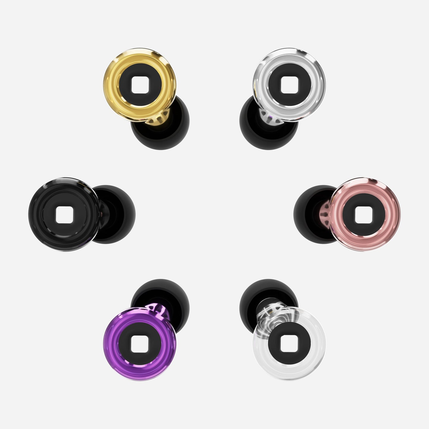 Tapones de Oído Loop Quiet de Silicona – Reducción de Ruido para Dormir, Nadar y Viajar | Reutilizables y Súper Cómodos