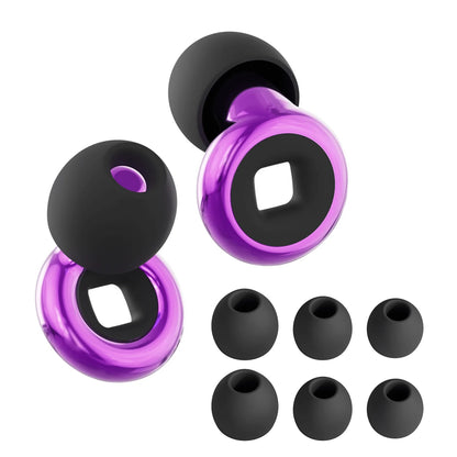 Tapones de Oído Loop Quiet de Silicona – Reducción de Ruido para Dormir, Nadar y Viajar | Reutilizables y Súper Cómodos