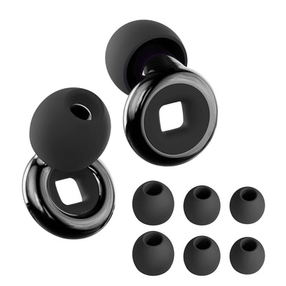 Tapones de Oído Loop Quiet de Silicona – Reducción de Ruido para Dormir, Nadar y Viajar | Reutilizables y Súper Cómodos